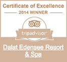 Trip Advisor – Certificate of Excellence 2014
